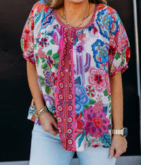 Johnny Was - Avah Button Down Shirt Kallie