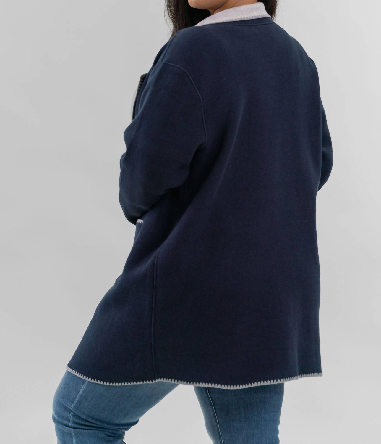 Nic + Zoe - Cool Nights Reversible Knit Jacket - Plus