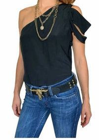 Kim White Handbags & Belts - Women's Steer Belt