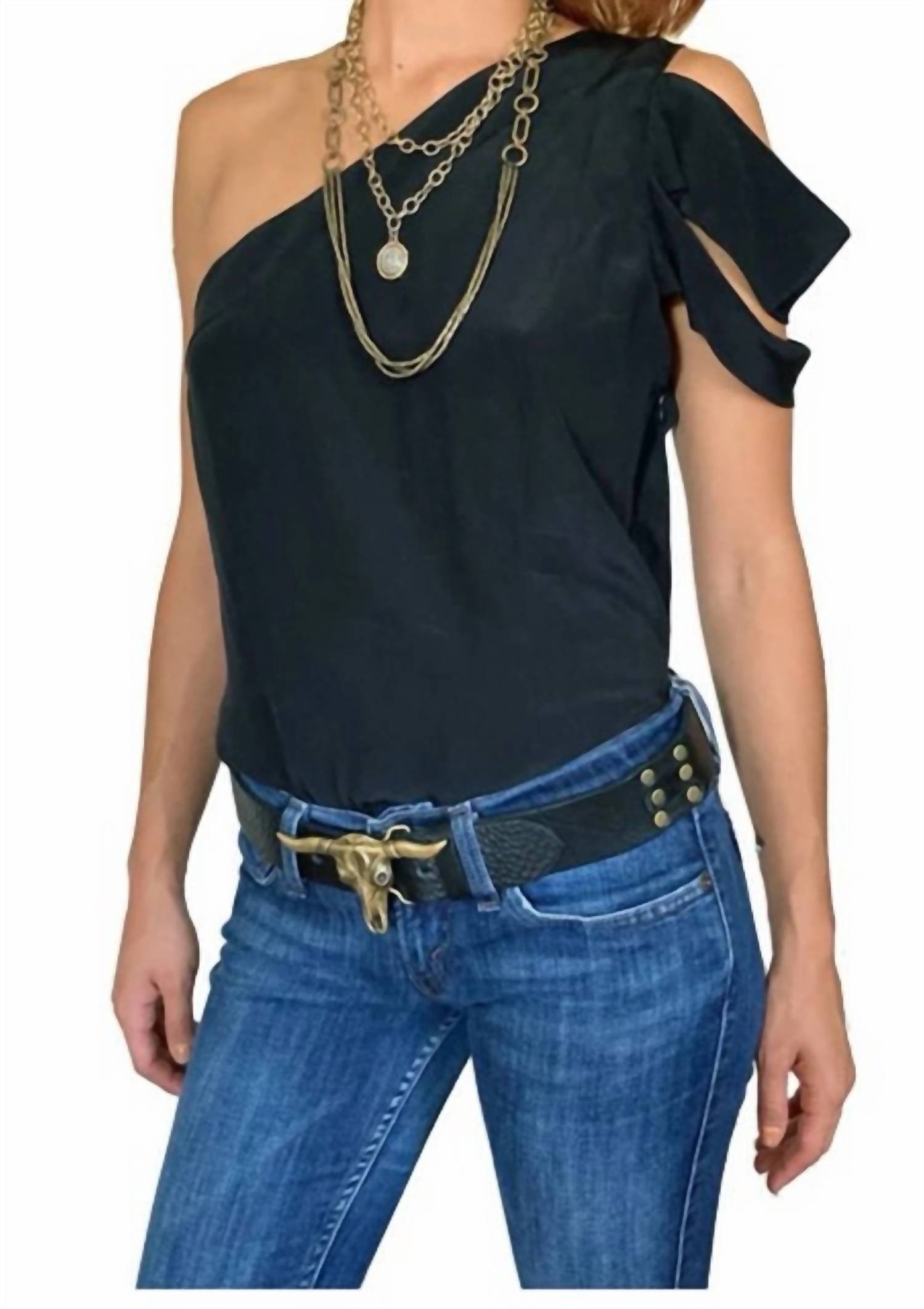 Kim White Handbags & Belts - Women's Steer Belt