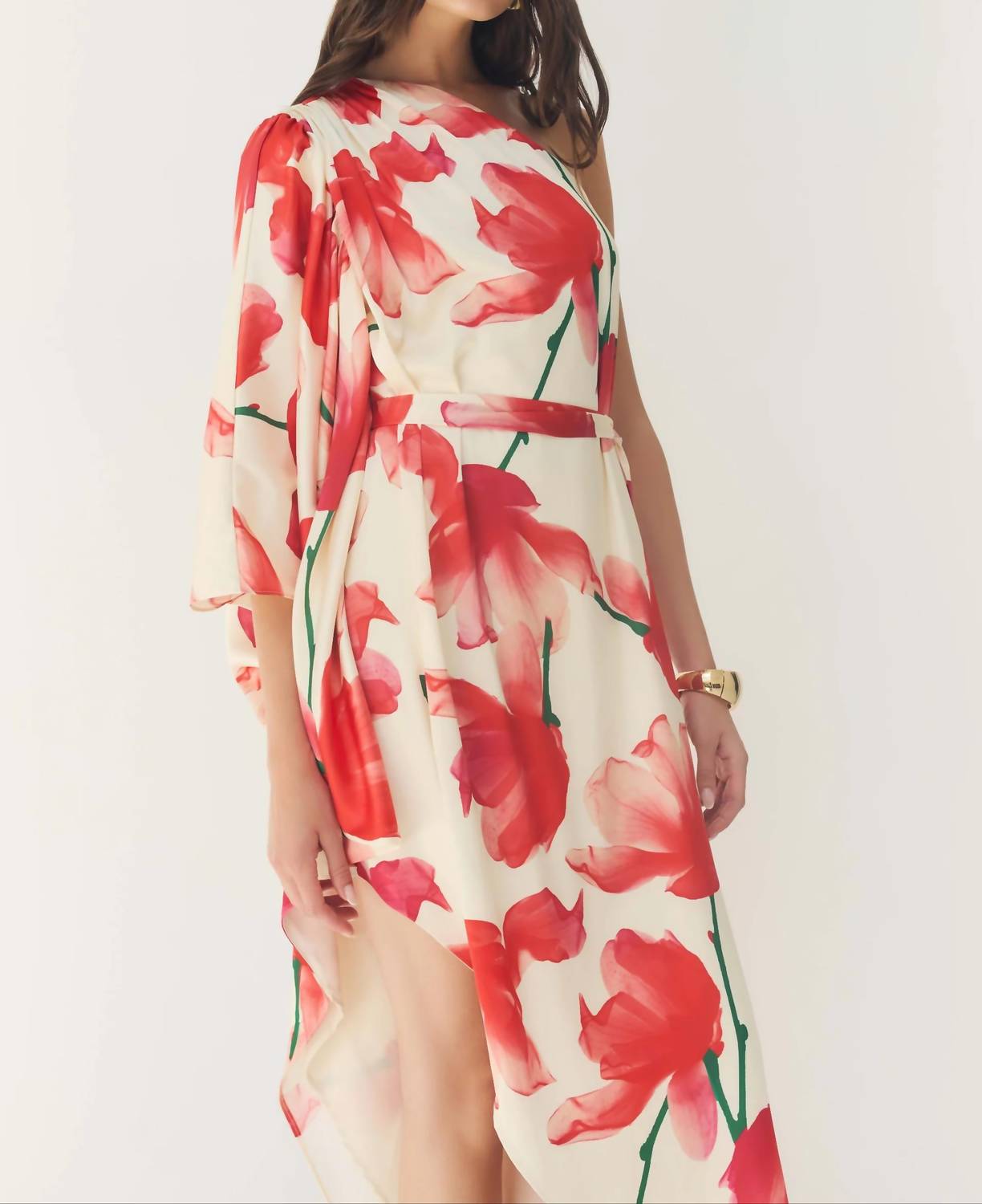 Hutch - Adina One Shoulder Floral Dress