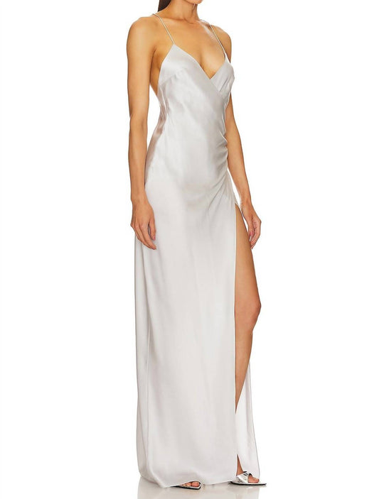 Ser.O.Ya - Amina Silk Maxi Dress