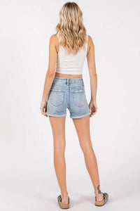 Petra153 - High Rise Patched Shorts