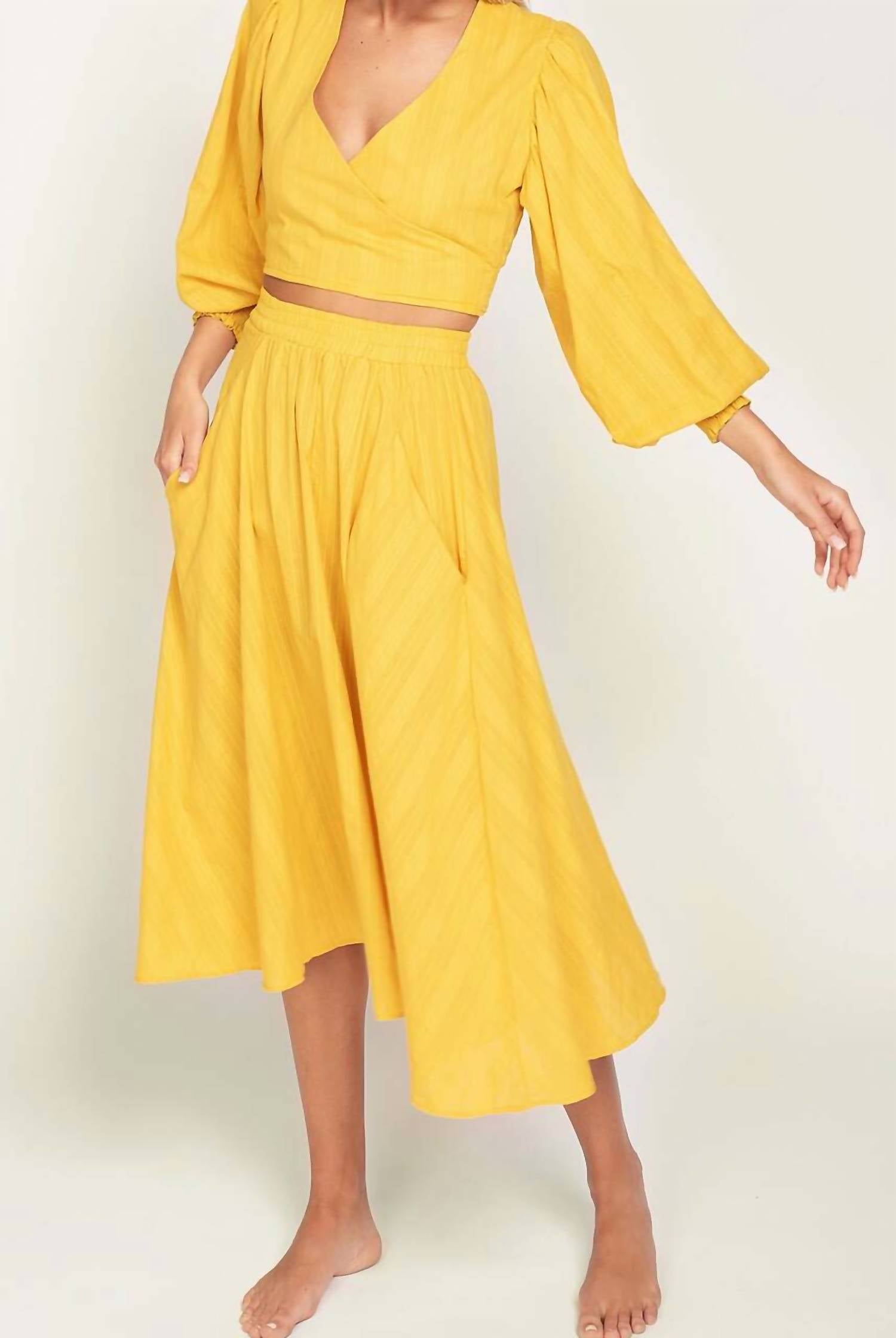 Peixoto - Paula Midi Skirt