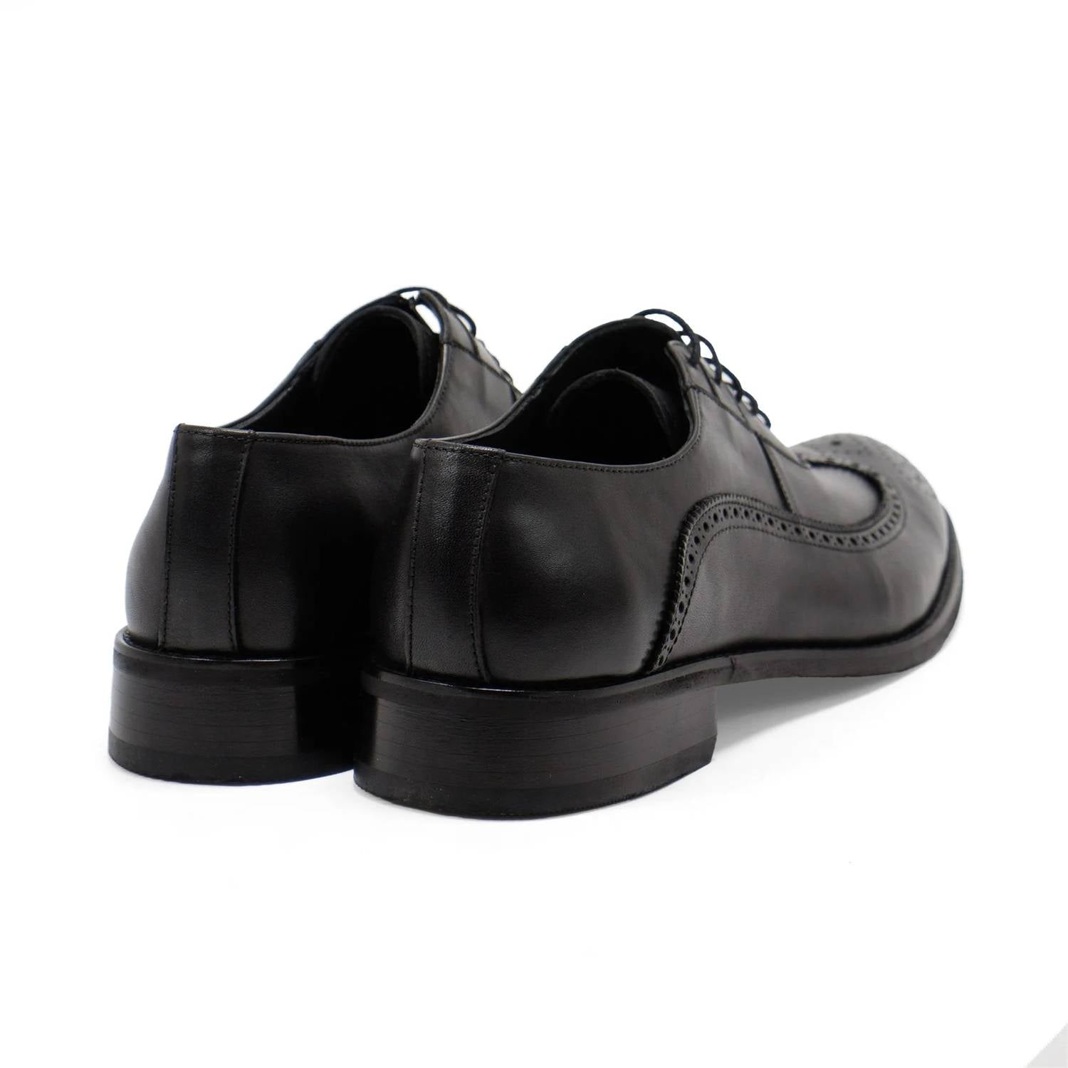 Hakki - Men's Genova Leather Wingtip Oxford Shoes