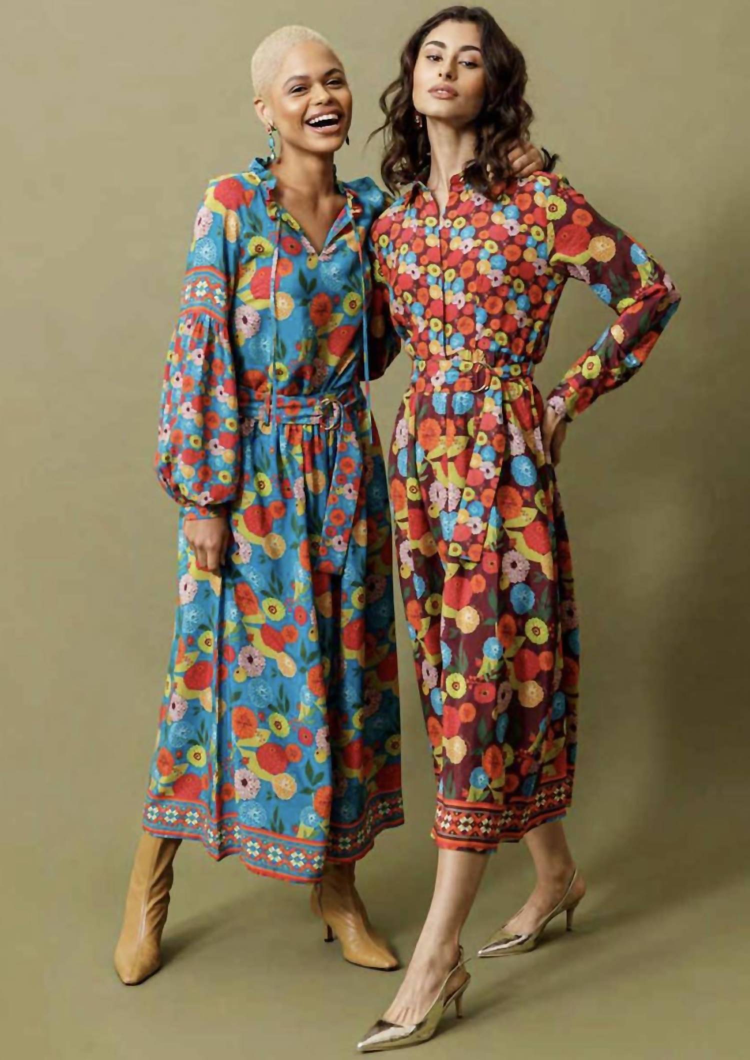 Emily Lovelock - BELLA Floral Print Skirt