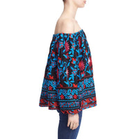 Nessa Embroidered Off the Shoulder Top