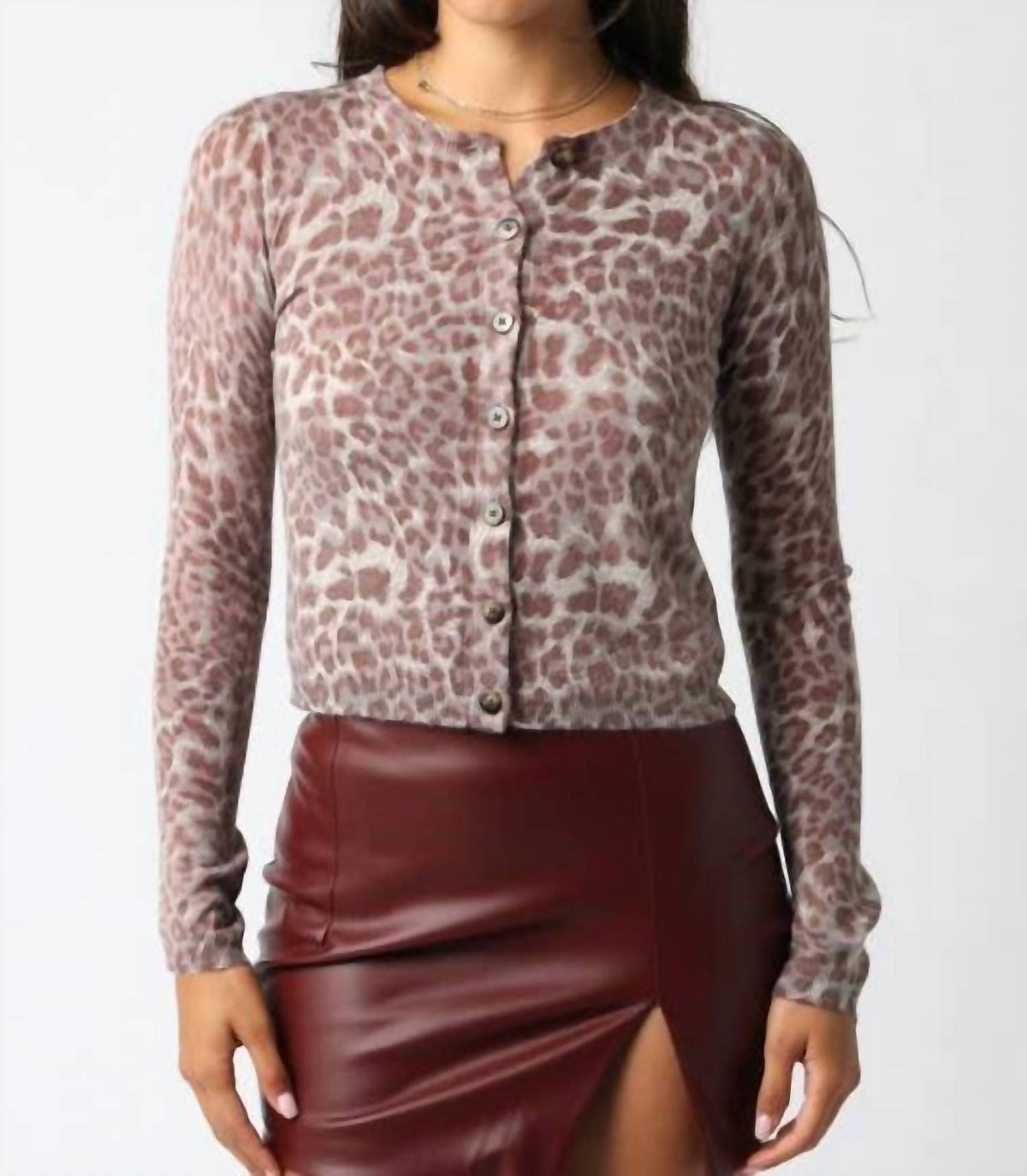 Olivaceous - Dania Knit Top