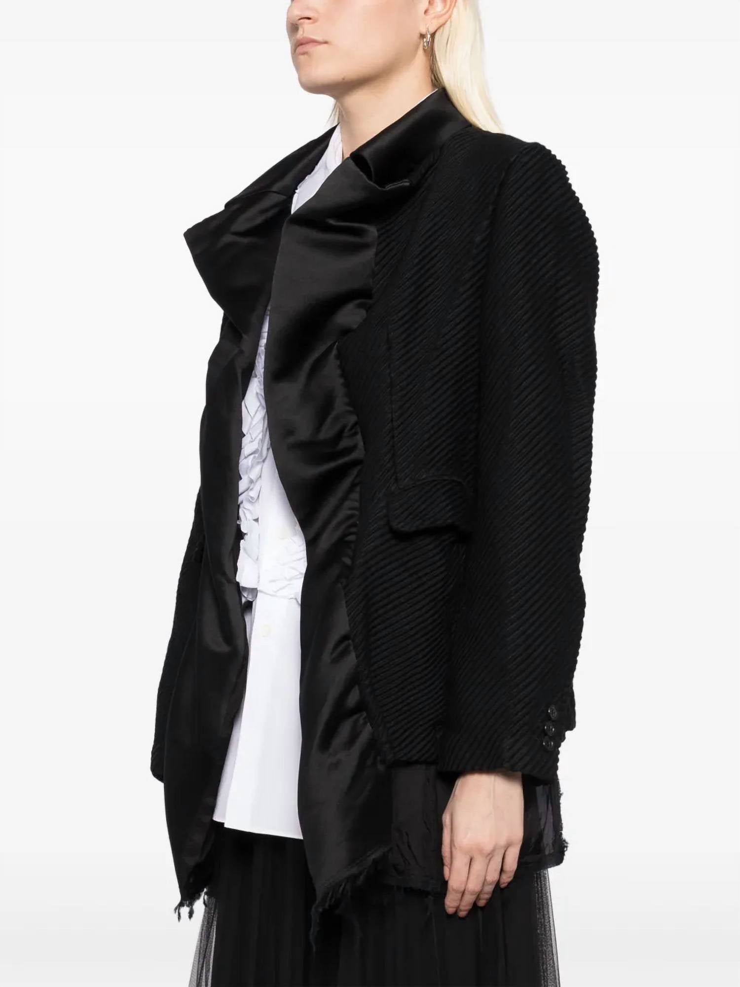 Comme Des Garcons - Women's Fringed Edge Blazer