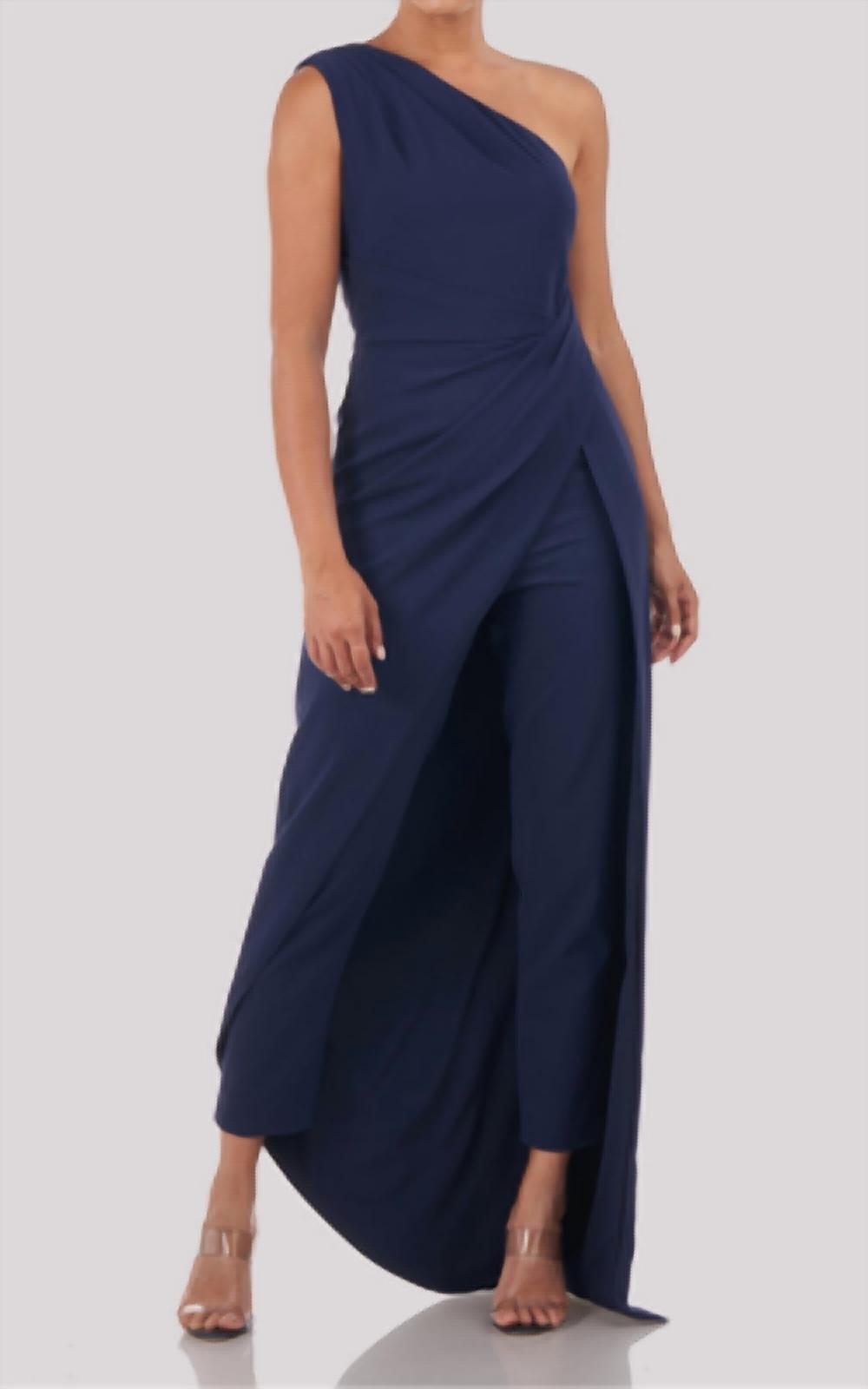 Kay Unger - One Shoulder Jumpsuit