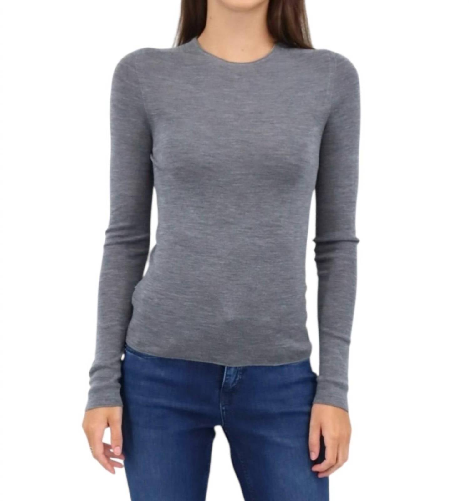 catherine gee Jennifer Sweater in grey - women's sweater