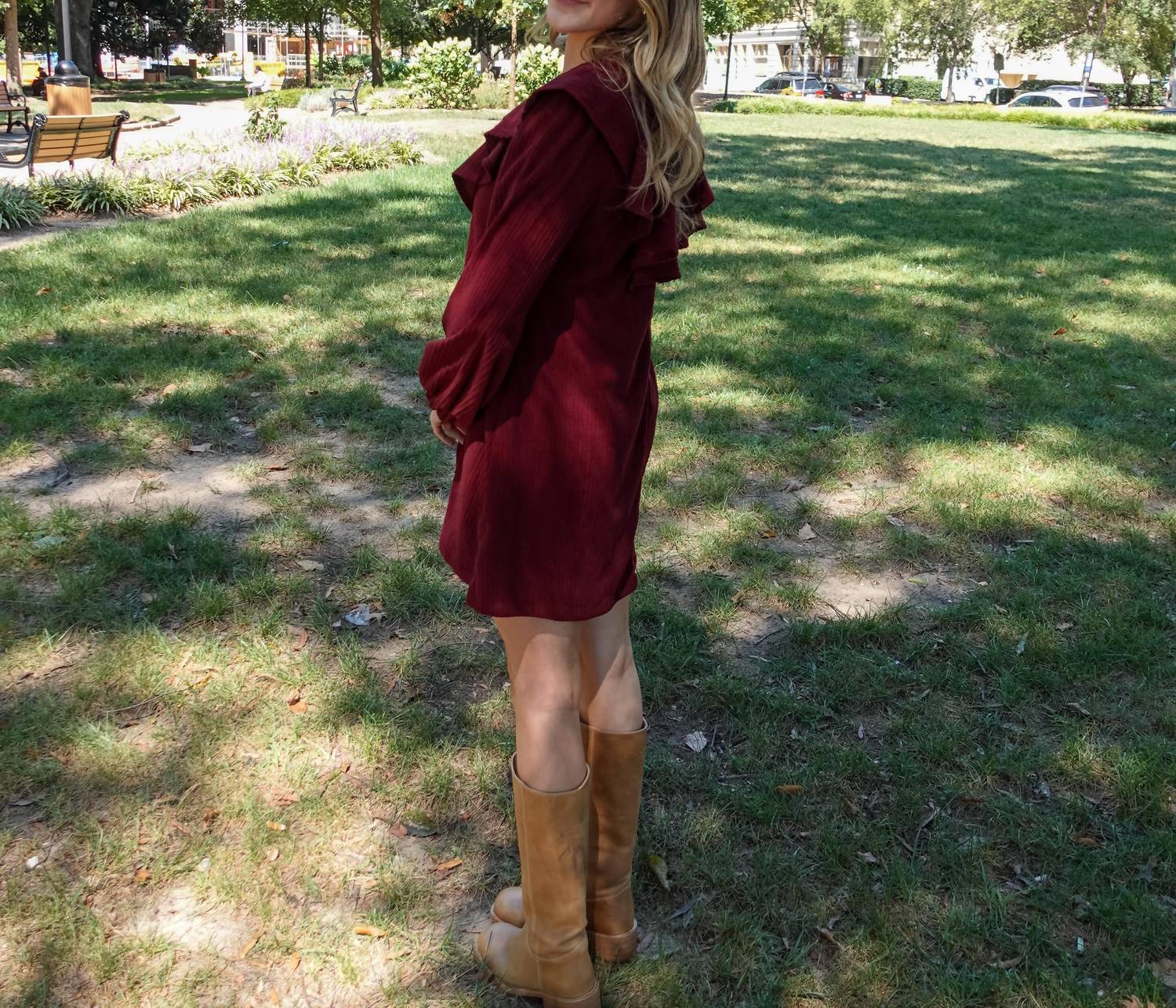 Lalavon - Fine Wine Dress