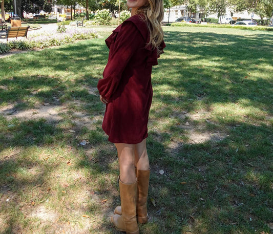 Lalavon - Fine Wine Dress