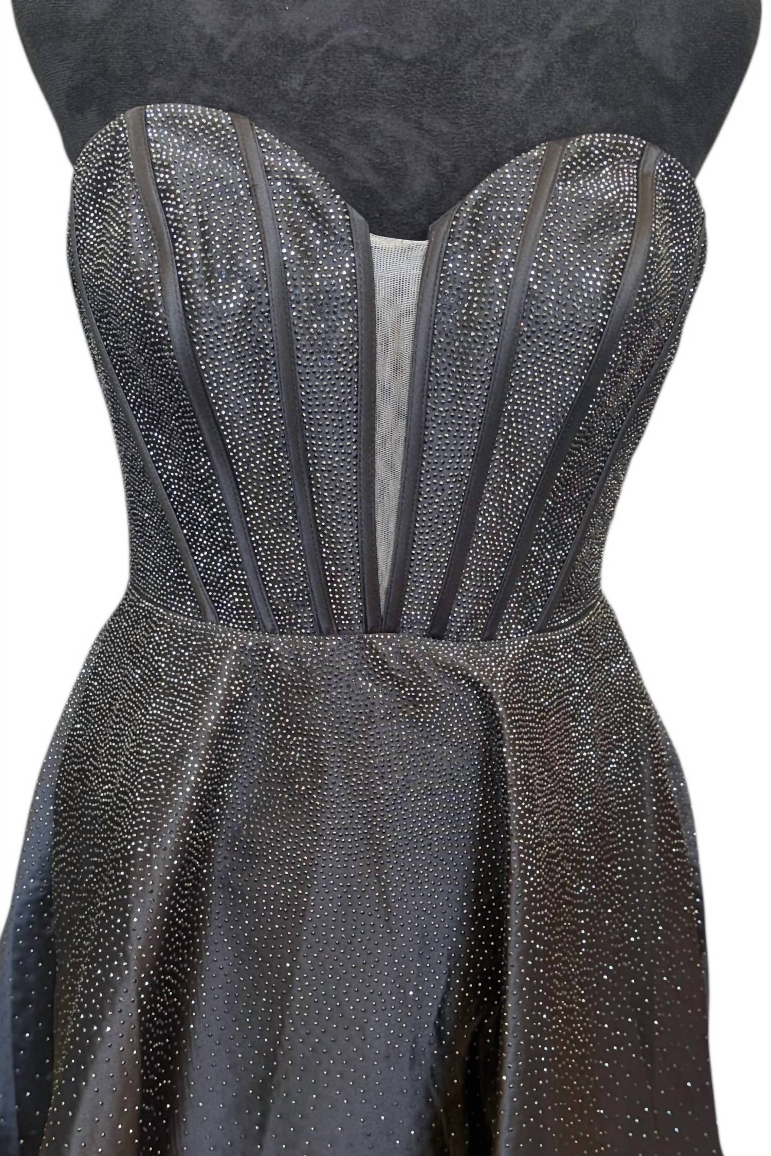 Sherri Hill - Women's Strapless Mini Dress