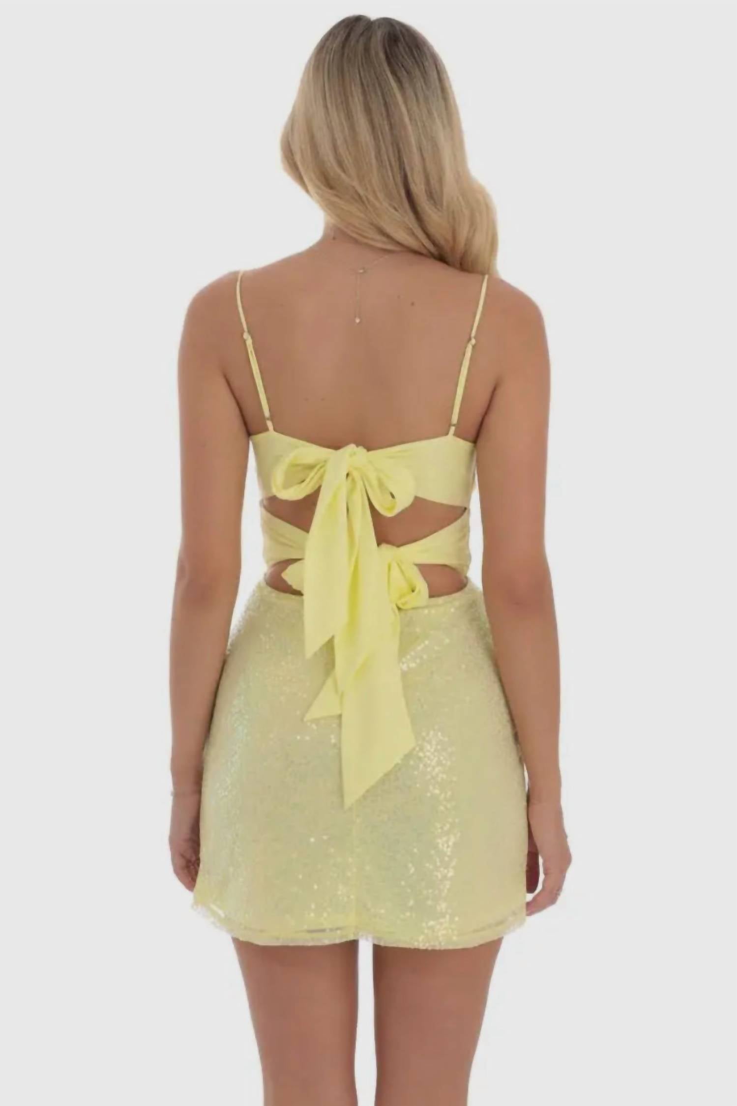 Lucy In The Sky - Desiree Sequin Dress