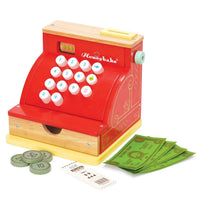 Le Toy Van - Kid's Wooden Cash Register & Money Play Set
