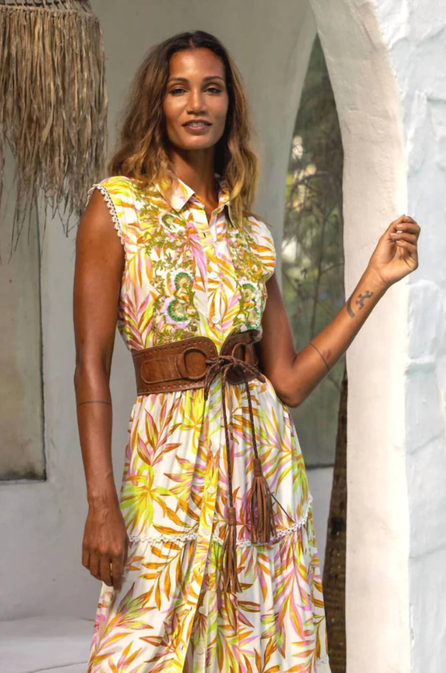 Miss June Paris - Women's Aquarius Maxi Dress
