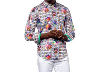 Eight X - Dance Dance Revolution Button Down Shirt