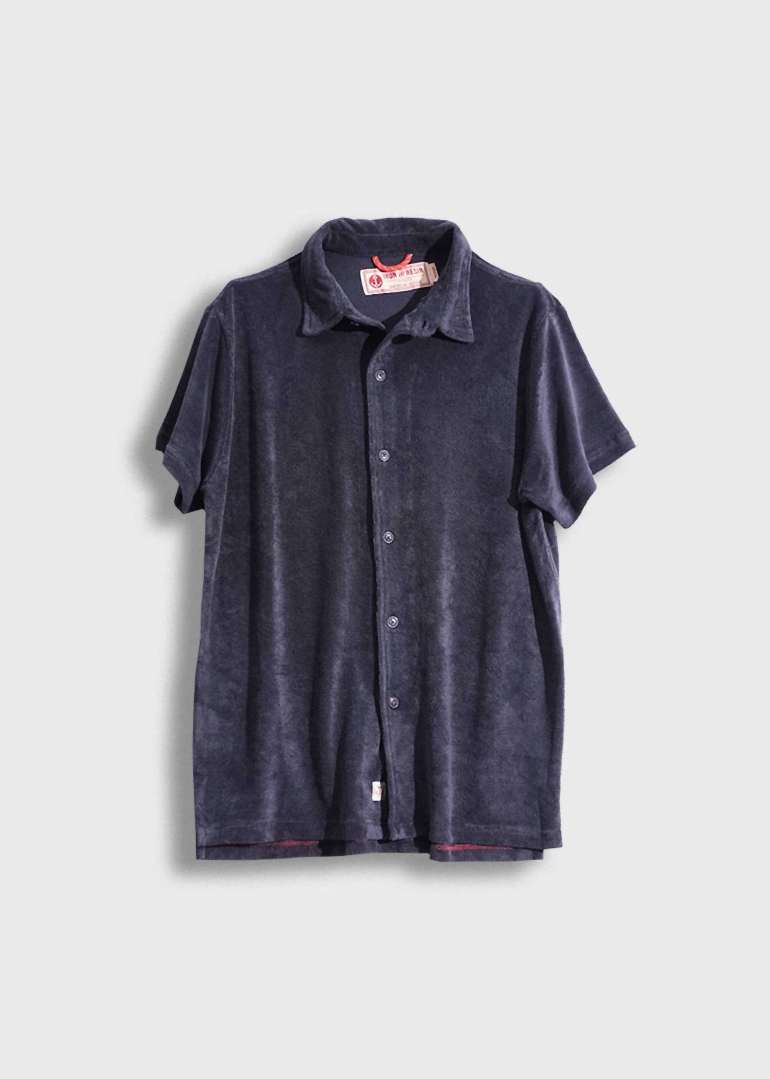 Iron & Resin - Terry Cloth Button-up Shirt