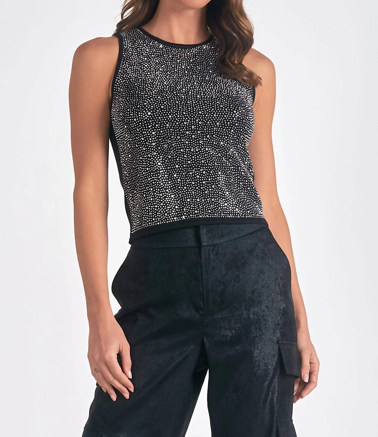 Elan - Eliana Crystal Tank Top