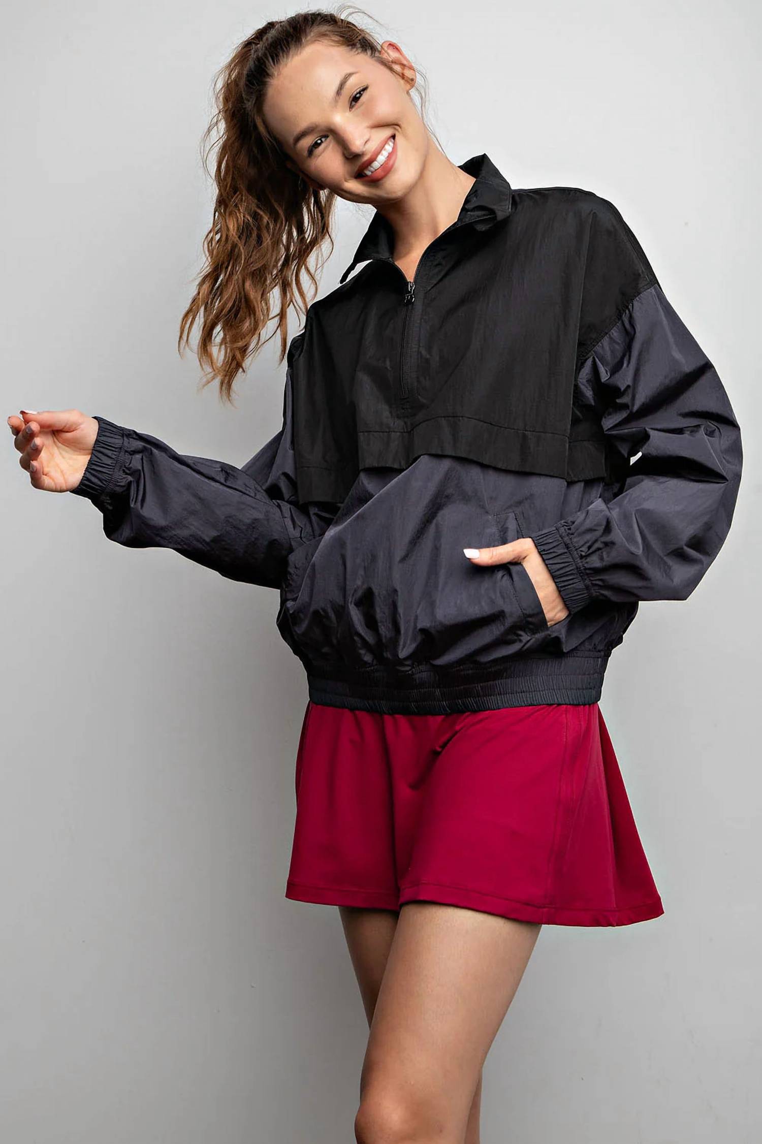 Rae Mode - Piper Parachute Pullover Jacket
