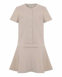 Theo The Label - Daphne Fluted Mod Dress