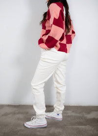 Double Zero - Teegan Faux Leather Joggers