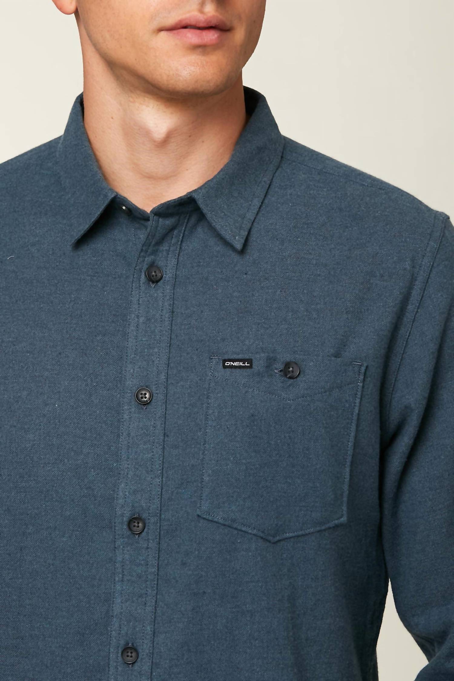 O'Neill - Redmond Solid Stretch Flannel Shirt