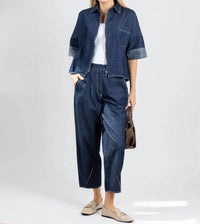 Ozai N Ku - Crop Straight Pants