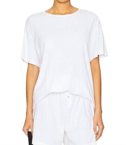 Donni. - Pointelle Oversized Tee