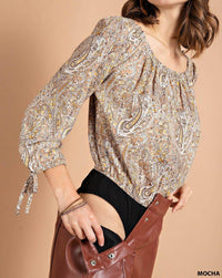 Kori - Paisley Bodysuit