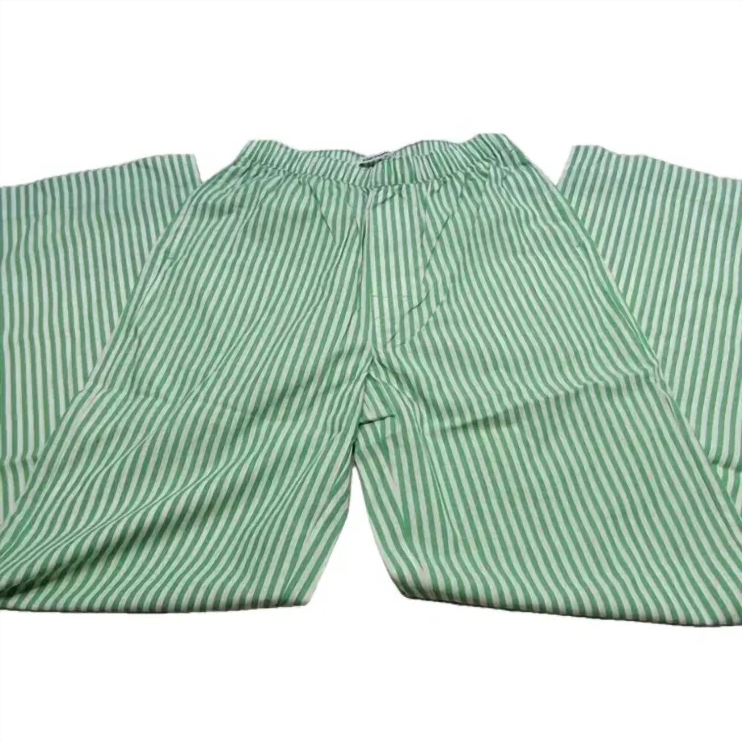 Enchante - Women's Cabana Striped Wide Leg Pants