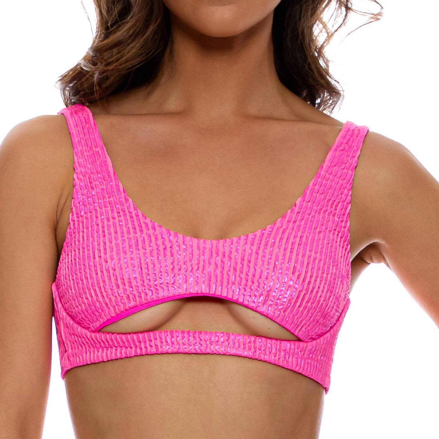 Luli Fama - Bella Open Front Bralette Top