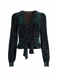 Toccin - Louisa Velvet Burnout Top