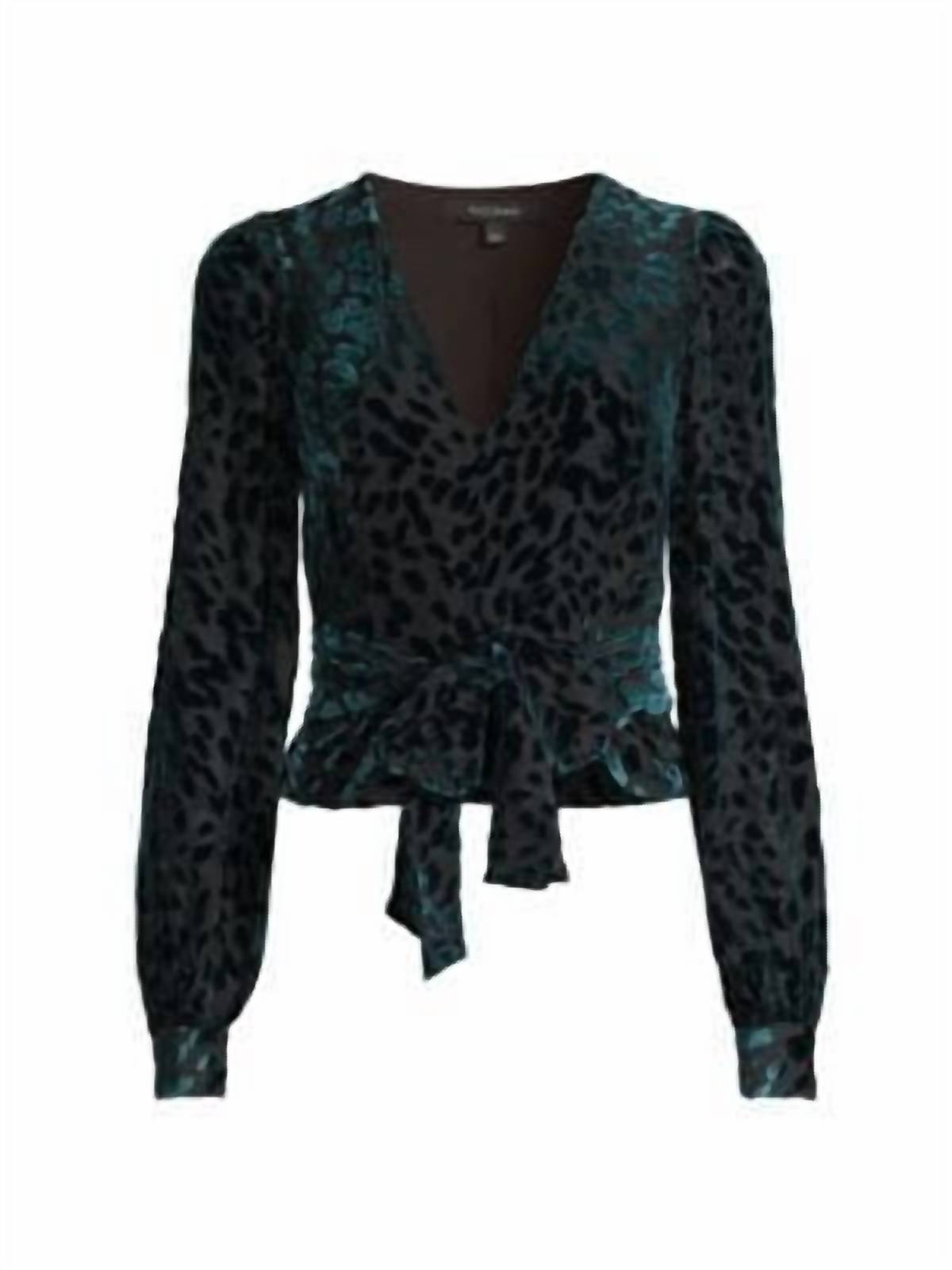 Toccin - Louisa Velvet Burnout Top
