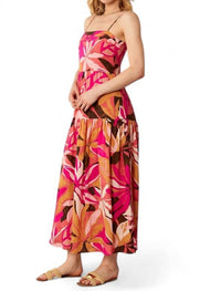 En Creme - Printed Sleeveless Midi Dress