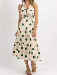 Tea & Cup - Tatum Tiered Midi Dress