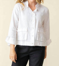 Habitat - Linen Solid Summer Breeze Jacket