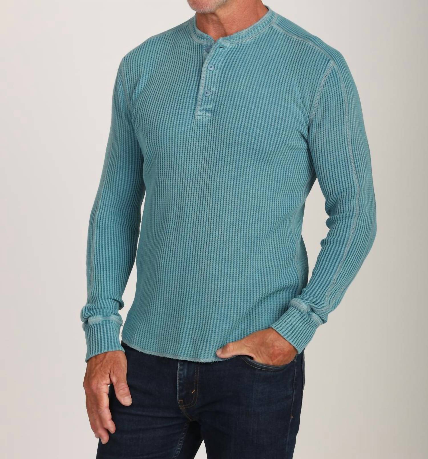 True Grit - Fillmore Chunky Henley Top