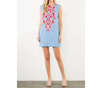 Thml - Allie Sleeveless Embroidery Detail Mini Dress
