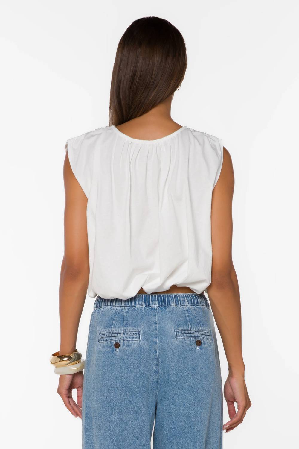 Kld - Brittany Bubble Hem Top