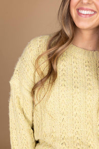 Lumiere - Maisey Detailed Knit Sweater