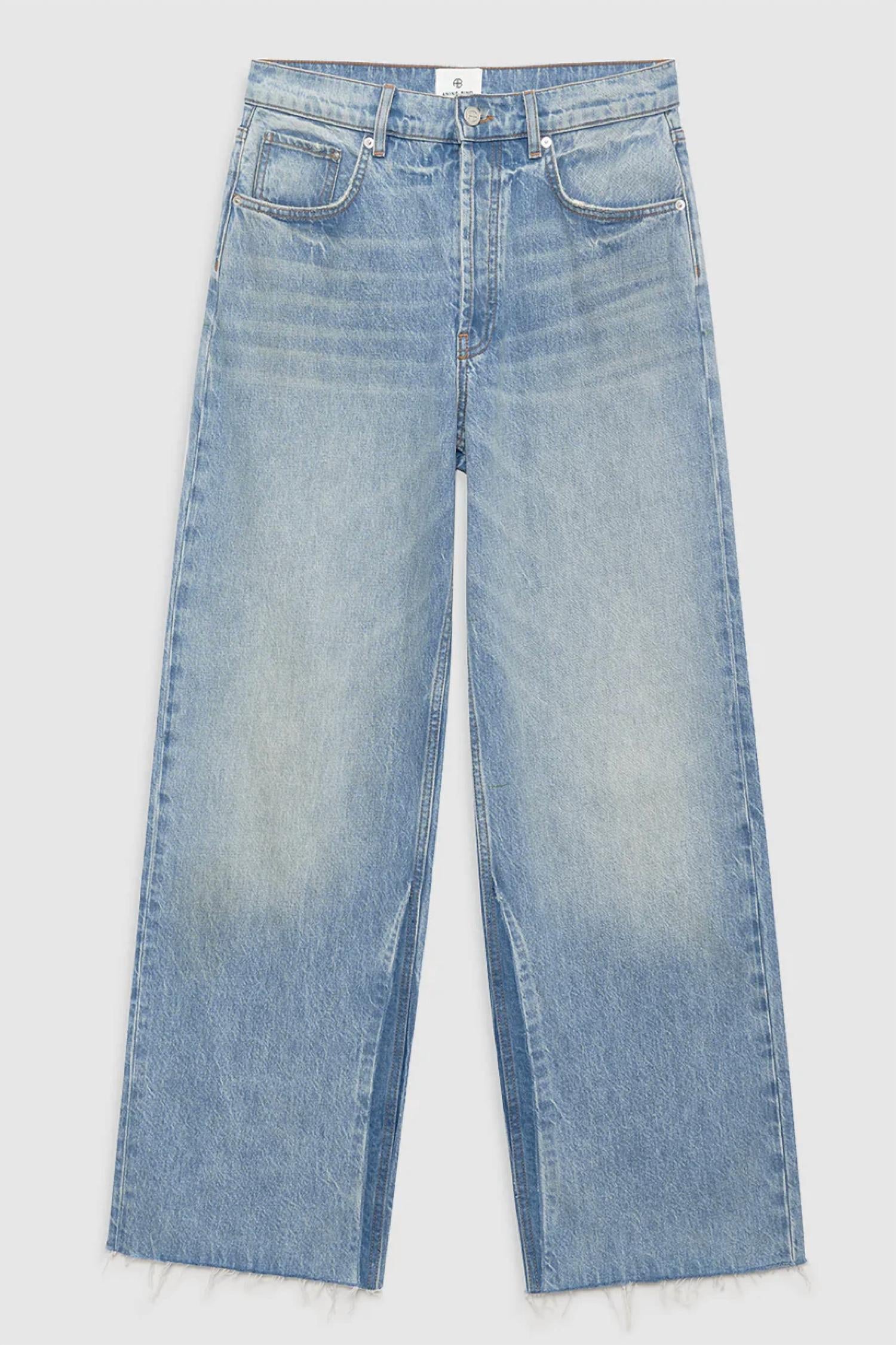 ANINE BING Manon Jean in tux blue - women's jeans - view 4