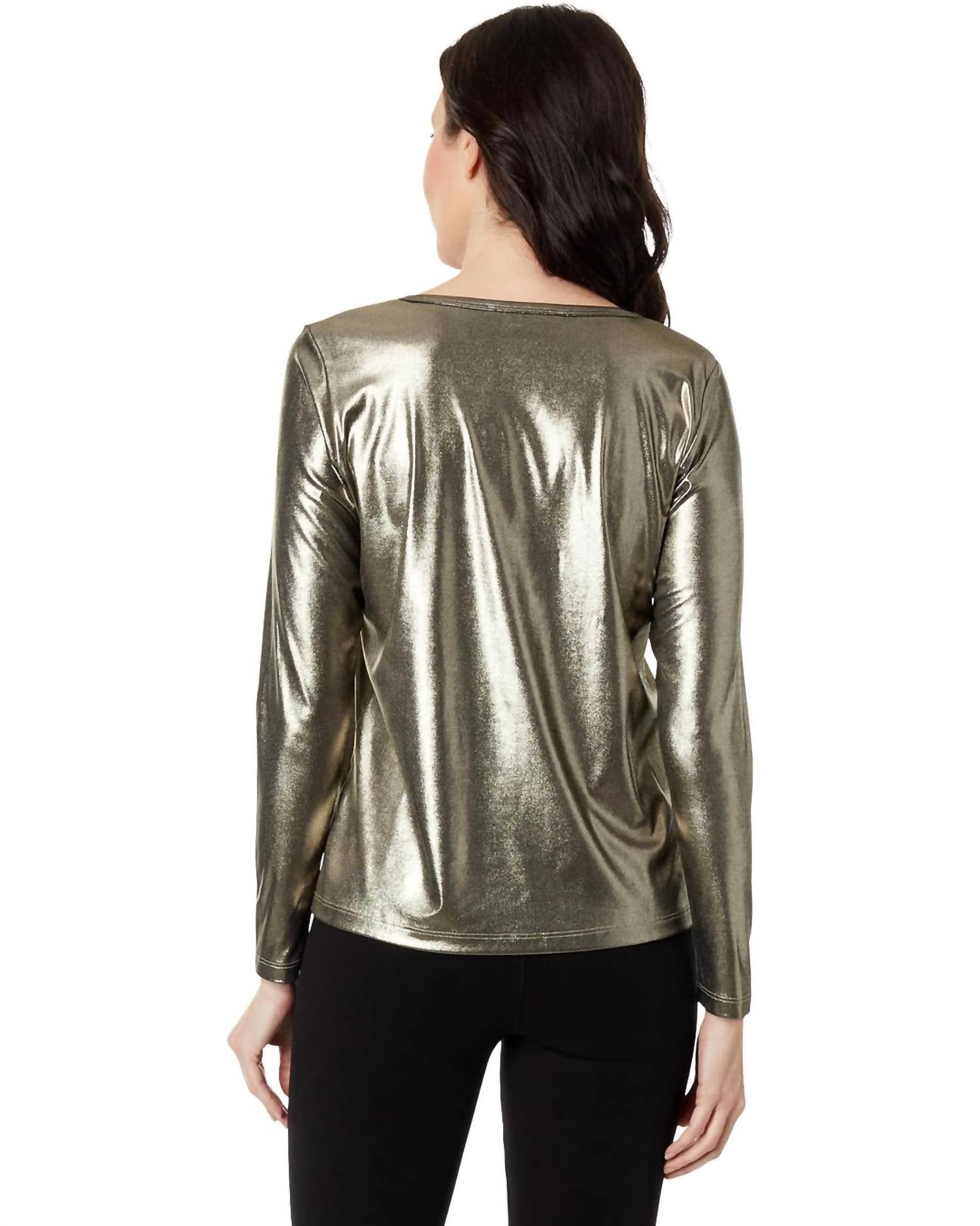 Elliott Lauren - Shimmer Knit Top