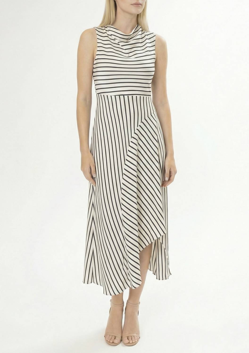 Area Stars Women's Divya Dress in black white - women's dress