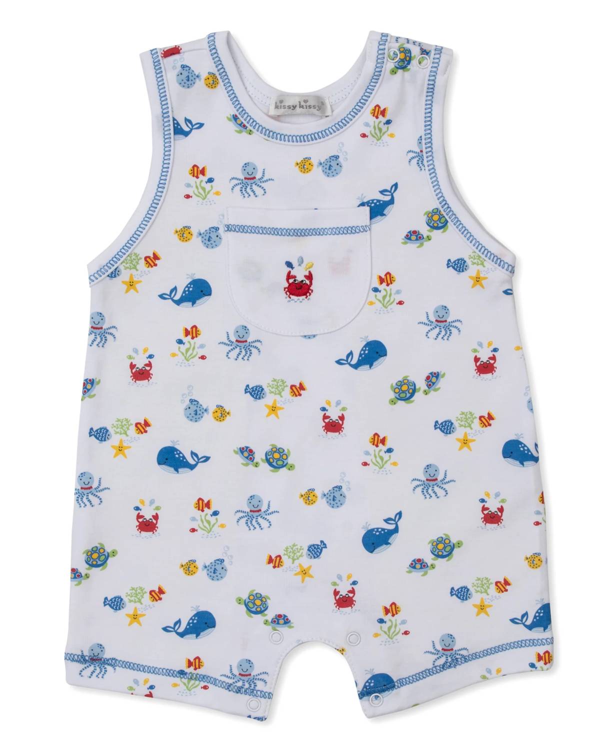 Kissy Kissy - Ocean Antics Sleeveless Playsuit