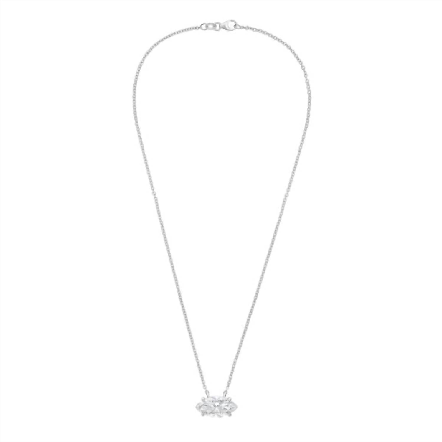 Diana M Jewels - Women's Marquise Lab-grown Diamond Pendant Necklace (15.00 Ct) - Grand