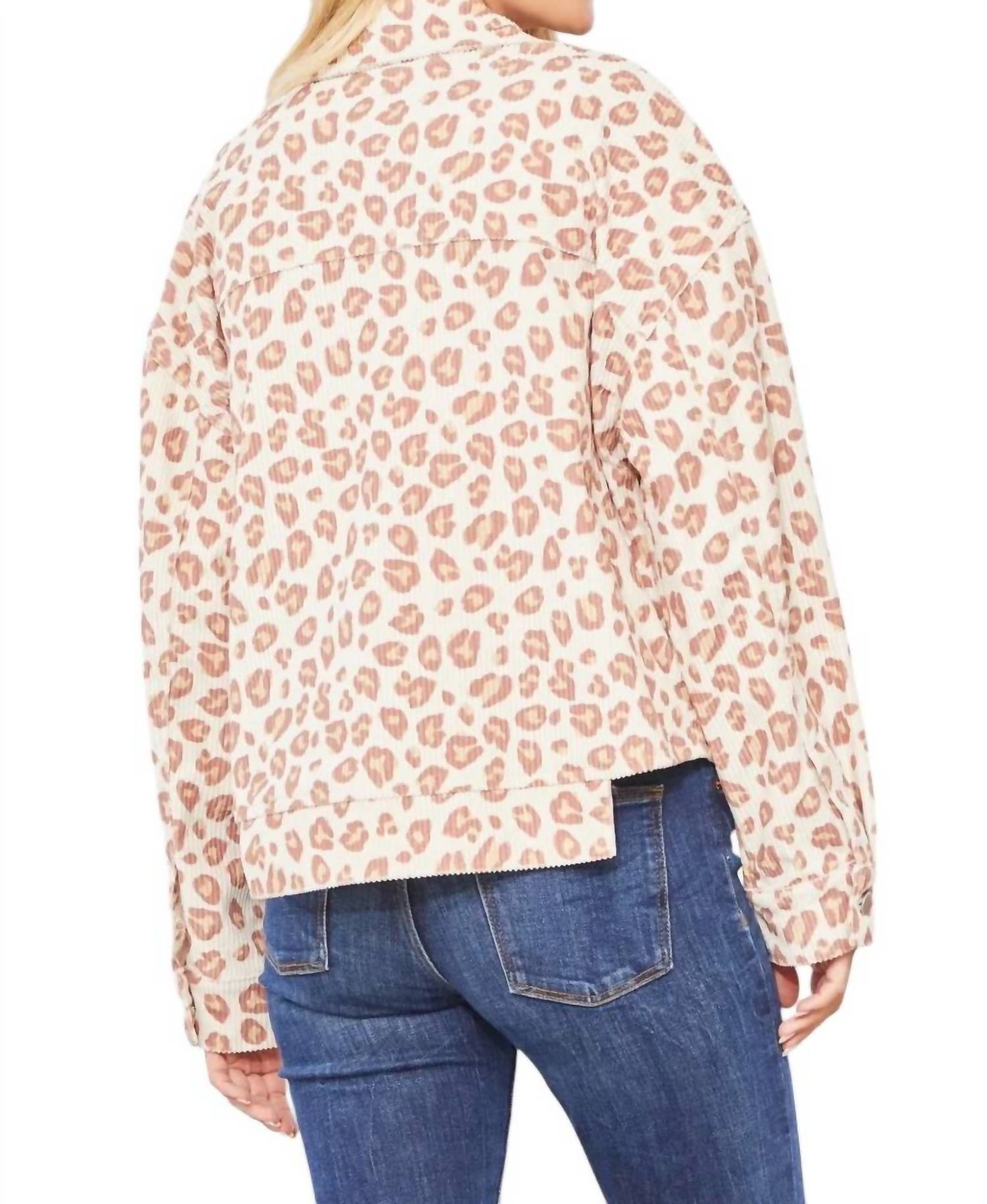 Andree By Unit - Sweet Paradise Leopard Shacket