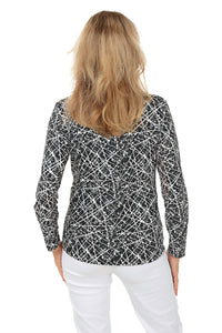 Lulu-B - High Neck Zip Up Top