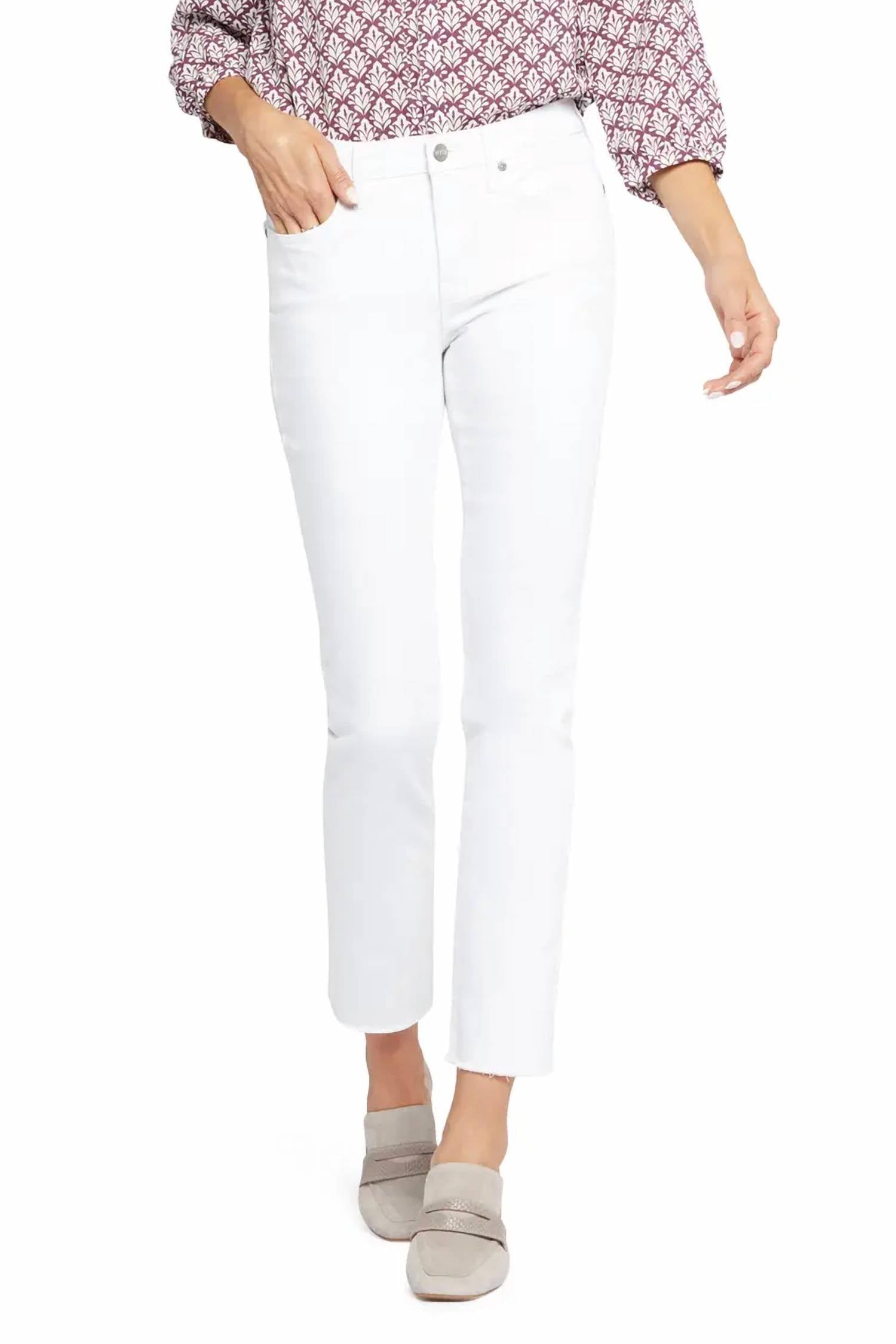Nydj - Sheri Frayed Hem Slim Jeans